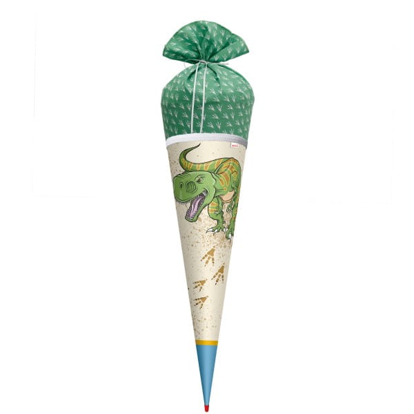 Roth Motiv-Schultüte Lieblingsstück Räuber Reißzahn, 70cm, rund, mit Stoffverschluss