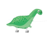 Laufender Ballon Brontosaurus