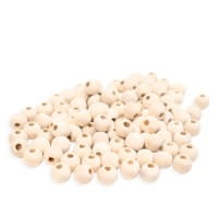 Playbox Holzperlen 100 Stk Ø 10 mm