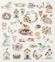 Sticker Frühling und Ostern