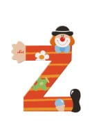 Sevi Buchstaben Clown Z, rot