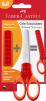 Faber-Castell Schulschere Grip rot