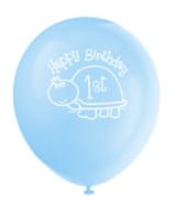 Luftballons 1. Geburtstag Junge