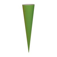 Goldbuch Bastelschultüte grün, ohne Verschluss - 70cm