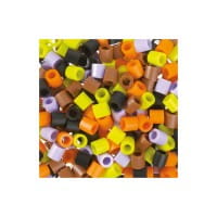 Nabbi® Jumbo Beads -Bügelperlen Ø 10mm, 600 Stk., Herbst Mix