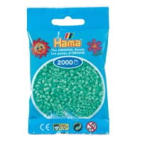 Hama Beutel mit 2000 Mini-Bügelperlen hellgrün