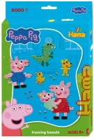Hama Geschenkpackung Peppa Wutz klein 2 Midi-Bügelperlen