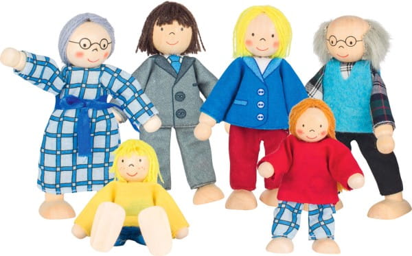 goki Biegepuppen City Familie