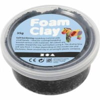 Foam Clay Modelliermasse schwarz