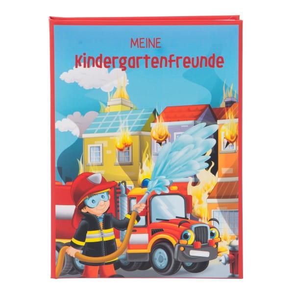 Goldbuch Kindergartenfreundebuch Feuerwehrfreunde - A5