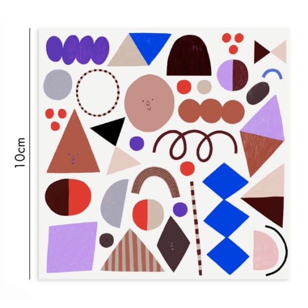 nuukk Porzellansticker Shapes