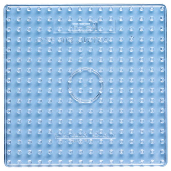 Hama Stiftplatte Quadrat transparent für Maxi-Bügelperlen