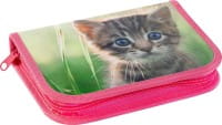 Eberhard Faber Schüleretui Katze 42-teilig befüllt