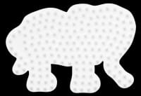 Hama Midi-Stiftplatte kl. Elefant, weiß