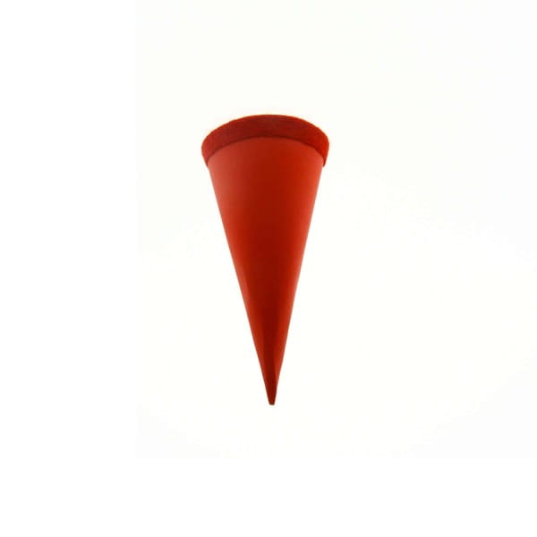 Goldbuch Geschenktüte - 15cm - rot - roter Filzverschluss