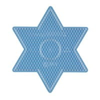 Hama Stiftplatte großer Stern transparent