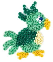 Hama Midi-Stiftplatte Papagei, weiß