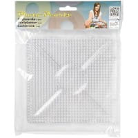 PhotoPearls® Stiftplatte, 15 x 15 cm, 2 Stk., transparent