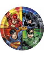 Teller Justice League, Ohne Plastik, 23 cm