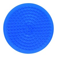Hama Stiftplatte, klein, rund, farbig: blau