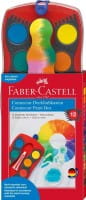 Faber-Castell Farbkasten Connector 12 Farben rot
