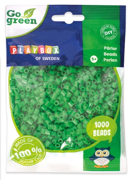 Playbox Bügelperlen Go green Midi 1000 Stk. grün
