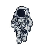Roth Bügelbild Astronaut