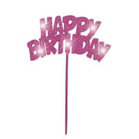 Blinkendes &#039;Happy Birthday&#039;, pink