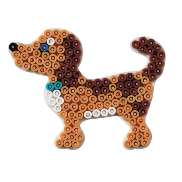 Hama Midi-Stiftplatte kl. Hund. weiß